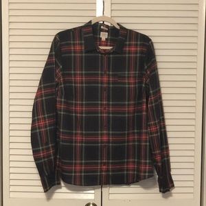 J Crew plaid shirt
